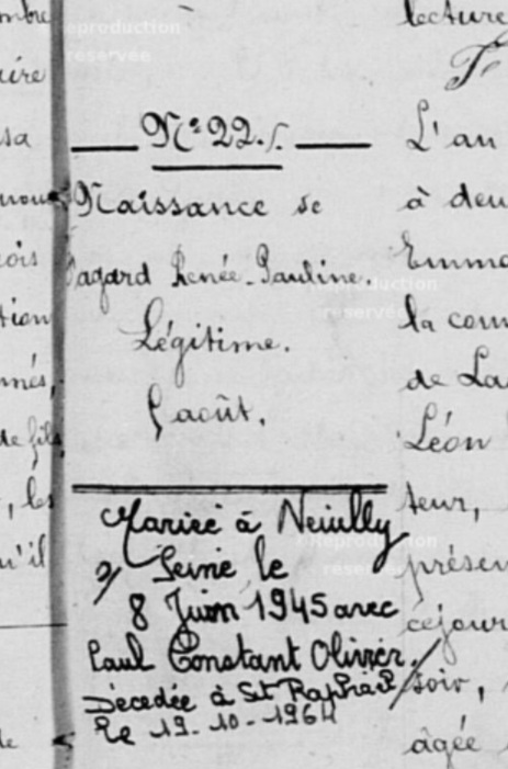 Pas d'agrandissement
