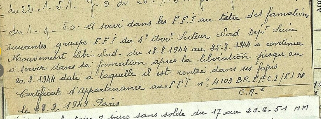 Georges Thomas Gelly Les Fran ais Libres